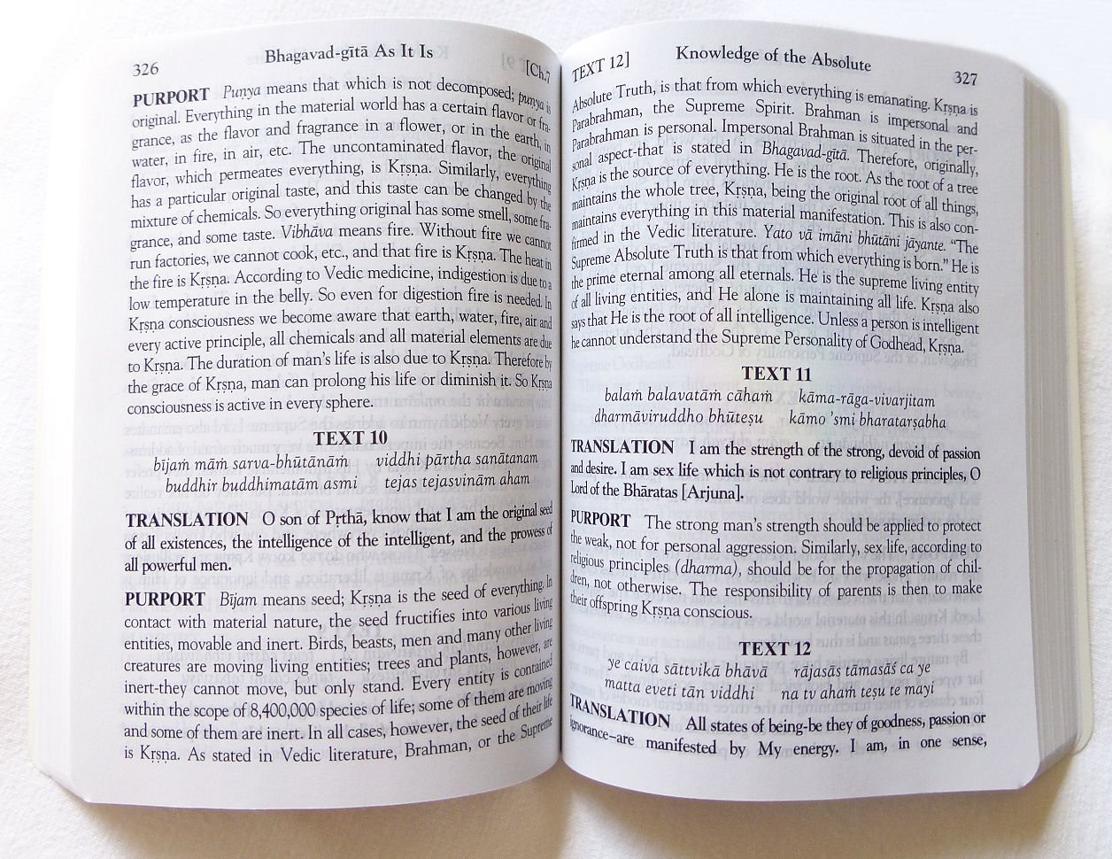 Bhagavad Gita As It Is (English)  Pocket Edition  by  His Divine Grace A.C. Bhaktivedanta Swami Prabhupada